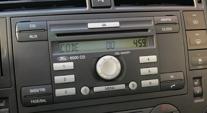 Ford Galaxy Radio Code