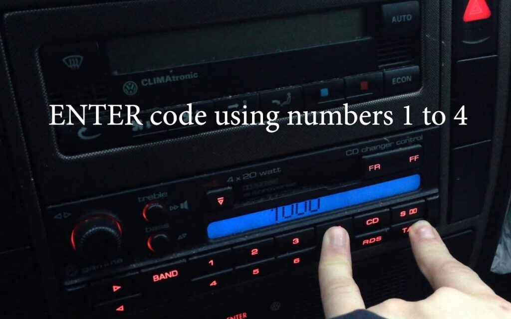 VW Passat Radio Code