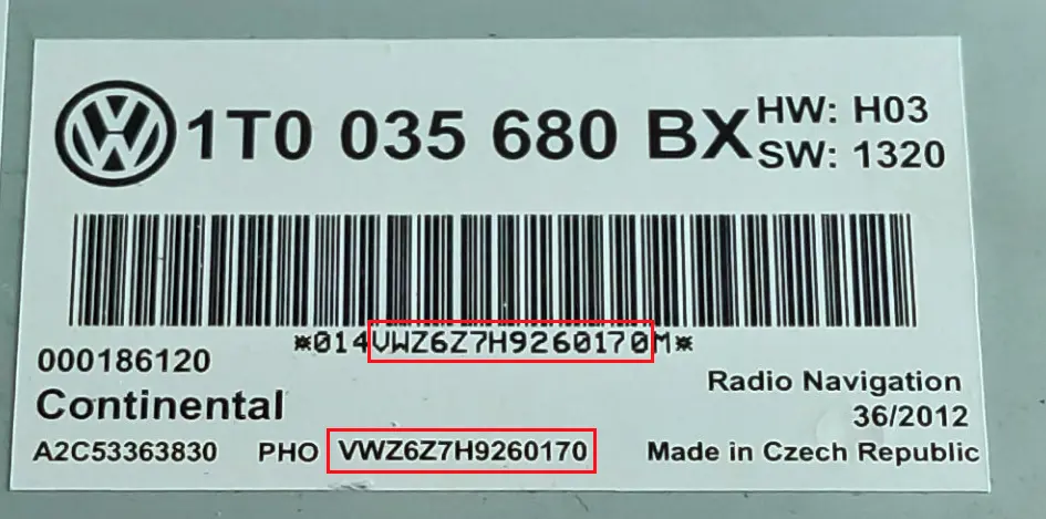 Grundig radio serial number