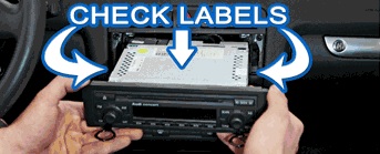 How To FInd BMW Bavaria Radio Serial Number